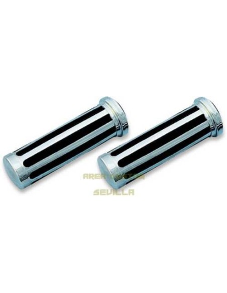 PUÑOS RAIL CROMADOS 22/25,4 MM (1 PAR)