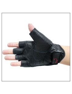 GUANTES CORTOS PIEL ICON REFORZADOS PIEL SUAVE