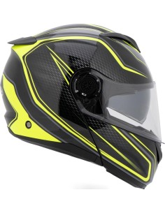 CASCO MODULAR K14 MTR NEGRO - AMARILLO FLUOR