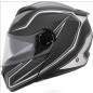 CASCO MODULAR K14 MTR NEGRO - PLATA CASCO MODULAR K14 MTR NEGRO - PLATA