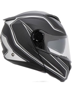 CASCO MODULAR K14 MTR NEGRO - PLATA