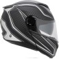 CASCO MODULAR K14 MTR NEGRO - PLATA CASCO MODULAR K14 MTR NEGRO - PLATA