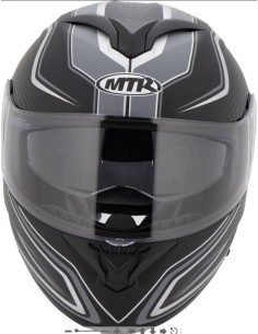 CASCO MODULAR K14 MTR NEGRO - PLATA