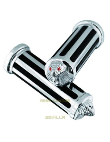 PUÑOS RAIL CON COBRA 22/25,4 MM. (1 PAR) PUÑOS RAIL CON COBRA 22/25,4 MM. (1 PAR)