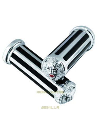 PUÑOS RAIL CON LEON 22/25,4 MM.(1 PAR) PUÑOS RAIL CON LEON 22/25,4 MM.(1 PAR)