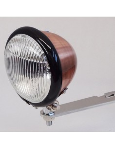 FARO AUXILIAR BATES HD COBRE CORONA BLACK 4 1/2" HOMOLOGADO ANTINIEBLA