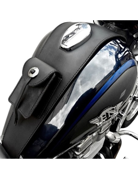 CUBREDEPOSITO MOTO PIEL KAWASAKI VULCAN EN500A