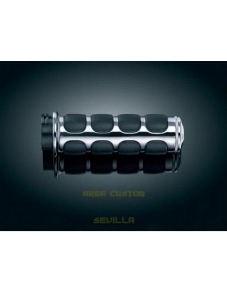 PUÑOS KURYAKYN CROMADOS ISO 22/25,4 MM ( 1 PAR)