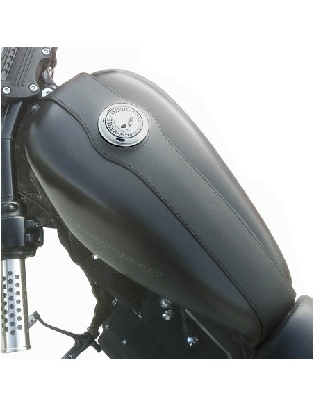 CUBREDEPOSITO MOTO PIEL HARLEY DAVIDSON SPORTSTER