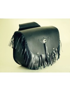 ALFORJAS PIEL CLASSIC FLECOS UNIVERSALES 40X30X15