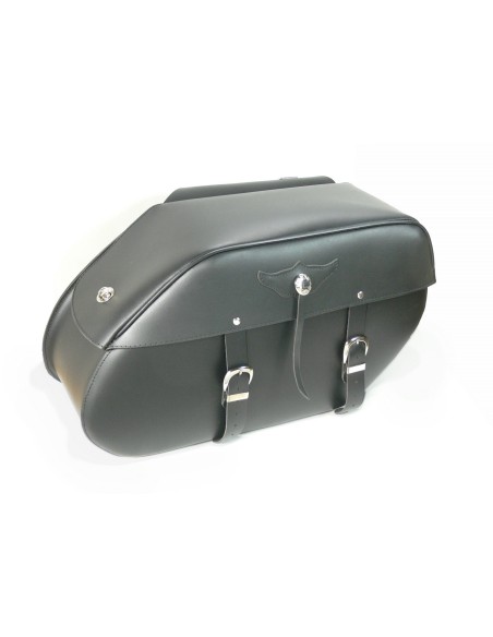 ALFORJAS PIEL RIGIDAS BIG EASY UNIVERSALES 52X30X20