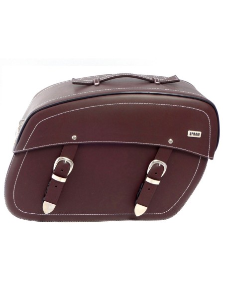 ALFORJAS KLICK-FIX QUEEN PIEL 44X30X17