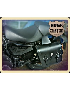 ALFORJAS PIEL APACHE CLASICAS