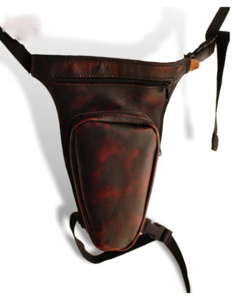 BOLSO PERNERA REVOLVER OLD RAT PIEL