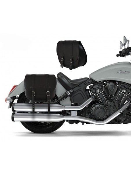 ALFORJAS INDIAN SCOUT SIXTY KLICK-FIX BANDO BASICAS