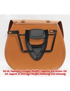 ALFORJAS INDIAN SCOUT SIXTY KLICK-FIX BANDO BASICAS