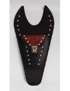 CUBRE DEPOSITO ITALICO CELTIC CLASICO COCO MARRÓN UNIVERSAL