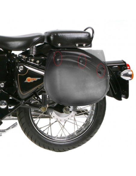 ALFORJA ROYAL ENFIELD CLASSIC 500 BANDO BASICA IZQUIERDA