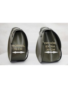 ALFORJA ROYAL ENFIELD CLASSIC 500 BANDO BASICA IZQUIERDA