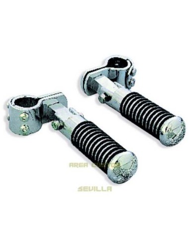 ESTRIBERAS SUNDANCE CON ABRAZADERA Y AGUILA