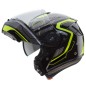 CASCO CABERG LEVO MODULAR FLOW NEGRO ANTRACITA - AMARILLO FLUOR CASCO CABERG LEVO MODULAR FLOW NEGRO ANTRACITA - AMARILLO FLUOR
