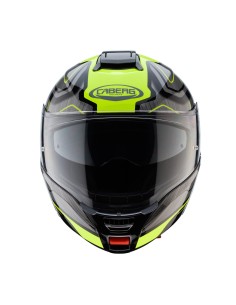 CASCO CABERG LEVO MODULAR FLOW NEGRO ANTRACITA - AMARILLO FLUOR