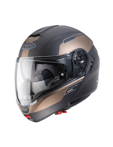 CASCO CABERG LEVO MODULAR PROSPECT NEGRO MATE - BRONCE