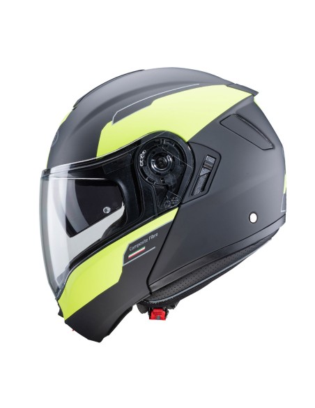 CASCO CABERG LEVO MODULAR PROSPECT NEGRO MATE - AMARILLO FLUOR