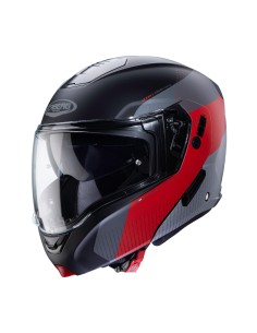 CASCO CABERG HORUS SCOUT MODULAR NEGRO MATE- ROJO - ANTRACITA - PLATA