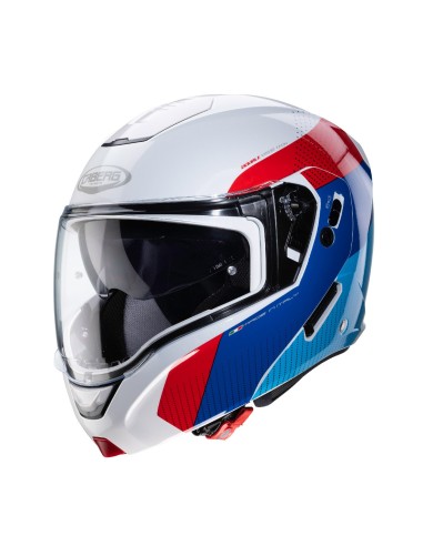 CASCO CABERG HORUS SCOUT MODULAR BLANCO BRILLO - ROJO - AZUL - CELESTE