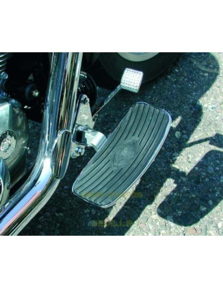 PLATAFORMAS DE CONDUCTOR 250 mm ALUMINIO ¡ ESCOGE PARA TU MOTO ¡