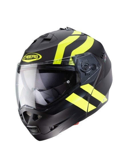 CASCO CABERG DUKE II MODULAR SUPER LEGEND NEGRO MATE - FLUOR