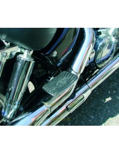 PLATAFORMAS FIJAS PASAJERO 146 mm ALUMINIO ¡ ESCOGE PARA TU MOTO