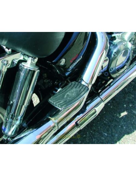 PLATAFORMAS FIJAS PASAJERO 146 mm ALUMINIO ¡ ESCOGE PARA TU MOTO