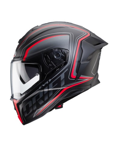 CASCO INTEGRAL CABERG DRIFT EVO INTEGRA NEGRO MATE - ANTRACITA - ROJO CASCO INTEGRAL CABERG DRIFT EVO INTEGRA NEGRO MATE - ANTRACITA - ROJO