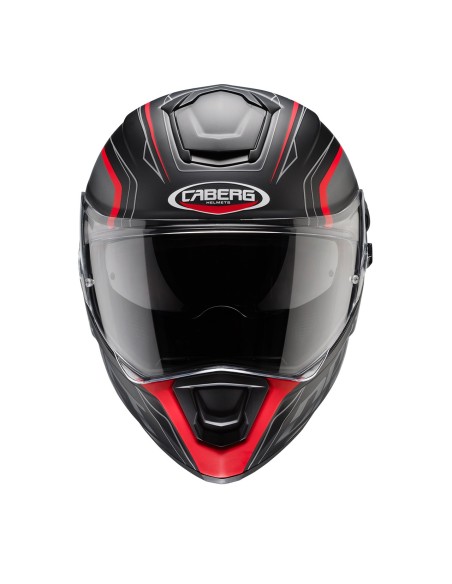 CASCO INTEGRAL CABERG DRIFT EVO INTEGRA NEGRO MATE - ANTRACITA - ROJO