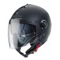 CASCO JET RIVIERA V4 CABERG NEGRO MATE