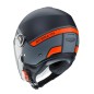 CASCO JET RIVIERA V4 CABERG ELITE NEGRO MATE -ANTRACITA - NARANJA CASCO JET RIVIERA V4 CABERG ELITE NEGRO MATE -ANTRACITA - NARANJA