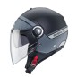 CASCO JET RIVIERA V4 CABERG ELITE NEGRO MATE - ANTRACITA - GRIS CASCO JET RIVIERA V4 CABERG ELITE NEGRO MATE - ANTRACITA - GRIS