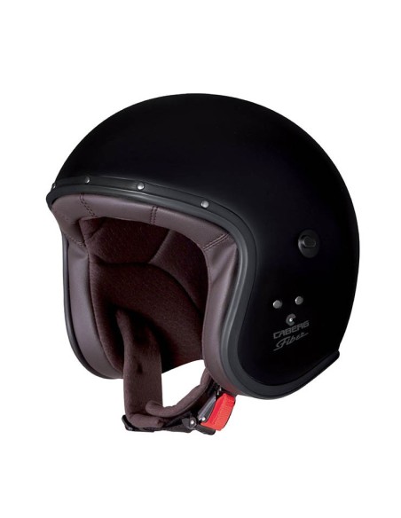 CASCO JET CABERG FREERIDE NEGRO MATE