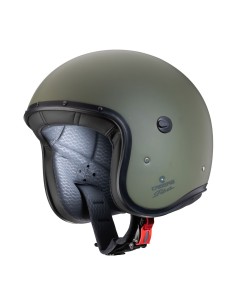 CASCO JET CABERG FREERIDE VERDE MILITAR MATE