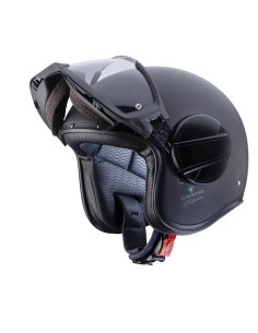 CASCO CABERG GHOST  NEGRO MATE