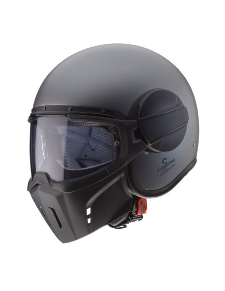 CASCO CABERG GHOST GRIS PLOMO MATE