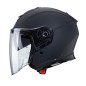CASCO JET CABERG FLYON NEGRO MATE