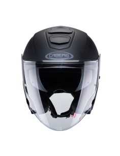 CASCO JET CABERG FLYON NEGRO MATE