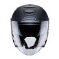 CASCO JET CABERG FLYON NEGRO MATE