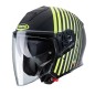 CASCO JET CABERG FLYON BAKARI NEGRO MATE - FLUOR CASCO JET CABERG FLYON BAKARI NEGRO MATE - FLUOR