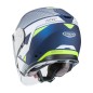 CASCO JET CABERG FLYON RIO AZUL MATE - BLANCO - FLUOR - PLATA CASCO JET CABERG FLYON RIO AZUL MATE - BLANCO - FLUOR - PLATA