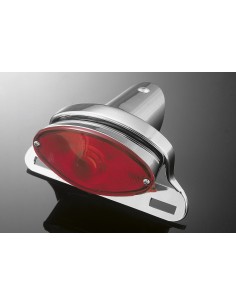 PILOTO TRASERO CAT EYE CON SOPORTE MATRICULA HOMOLOGADO