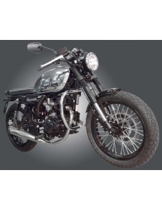 DEFENSA MOTOR HANWAY RAW 125 SR CHROME